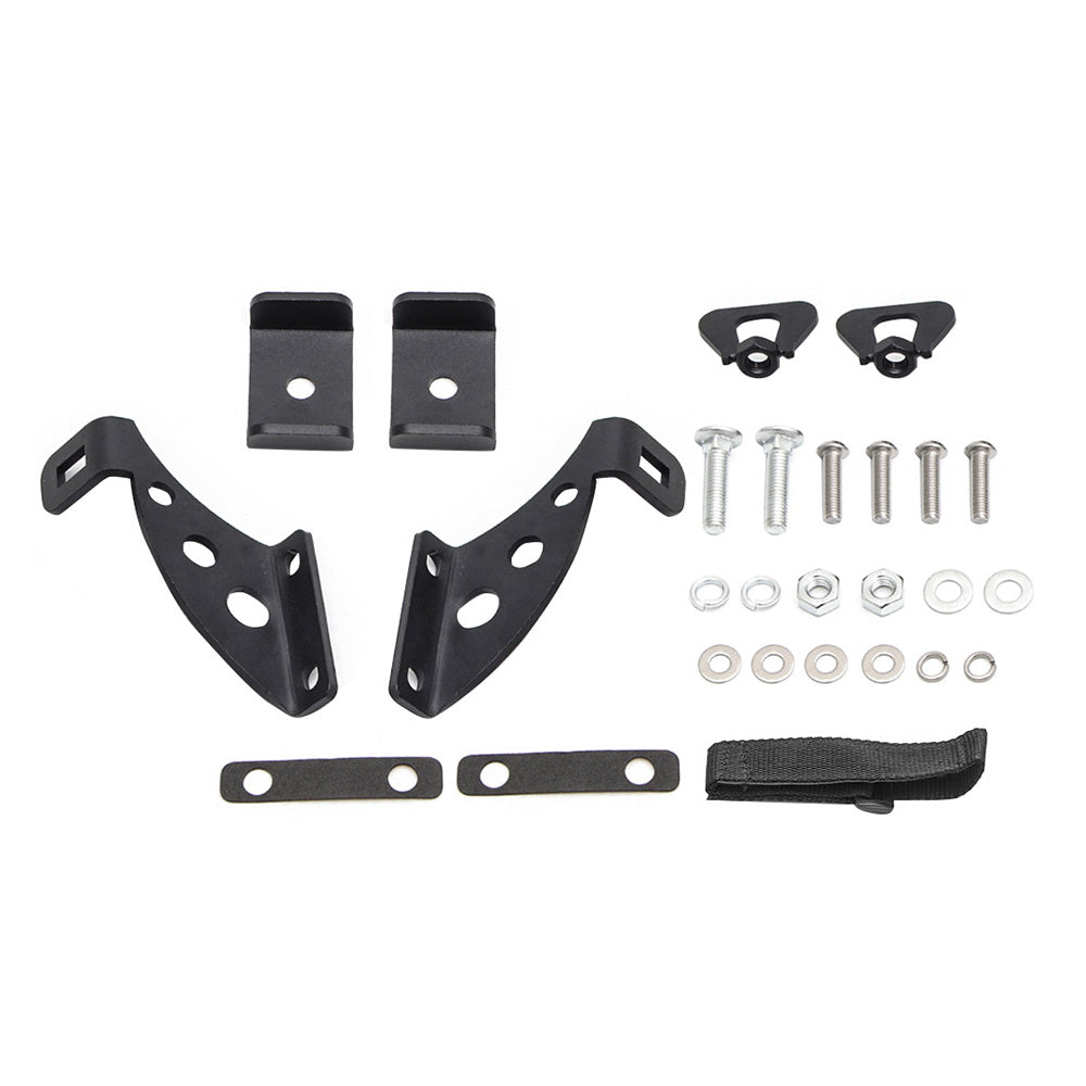 Jack Mount Bracket Hood  and  Rear Door Hinge Suitable for Jeep Wrangler JK JL 07-18-0