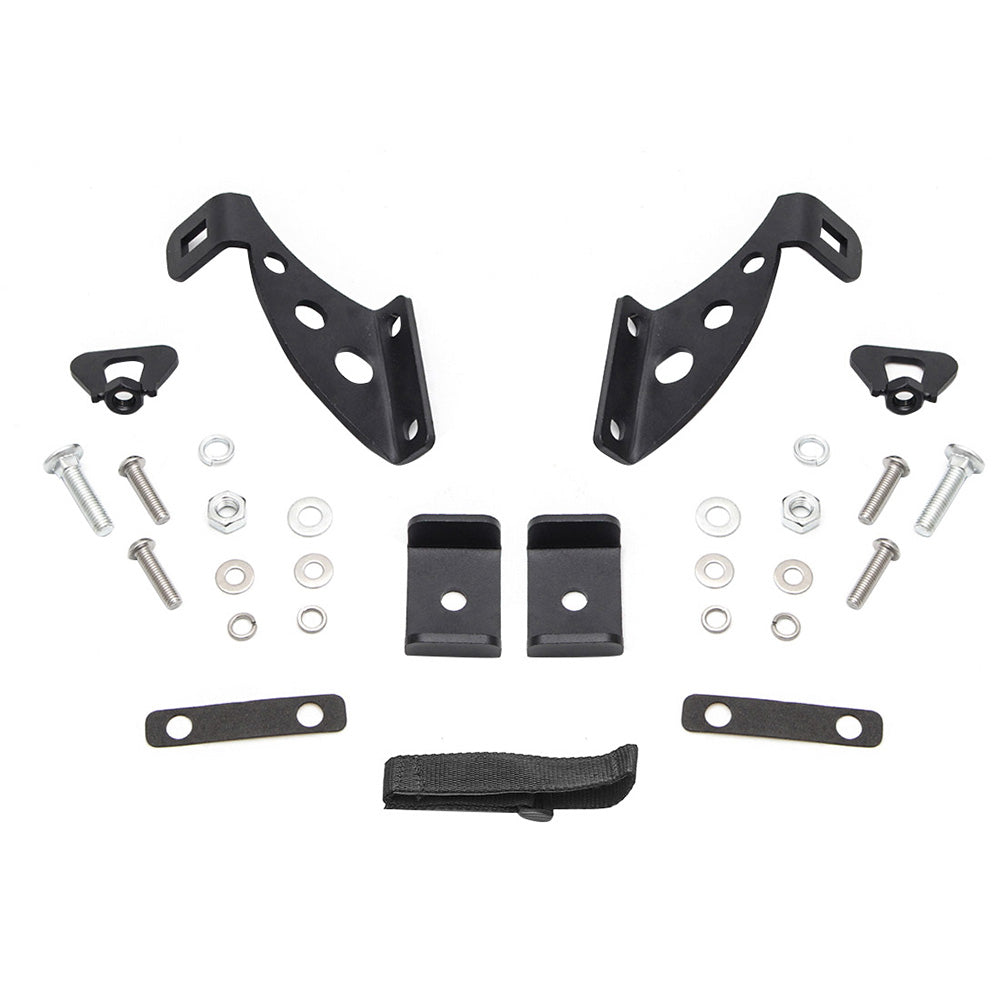 Jack Mount Bracket Hood  and  Rear Door Hinge Suitable for Jeep Wrangler JK JL 07-18-2