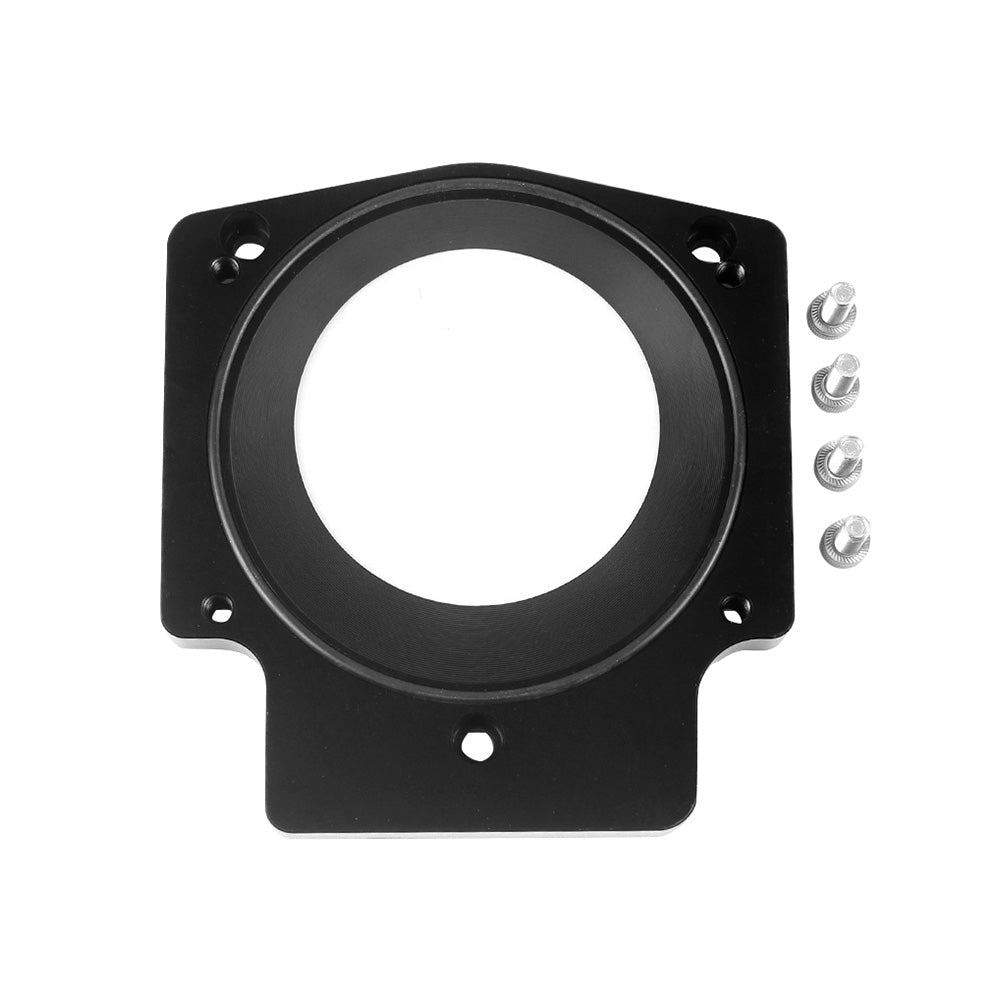 102mm Manifold Throttle Body Spacer Adapter Suitable For GM LS1 LS2 LS6 Engines Black - Frazy's Auto Parts