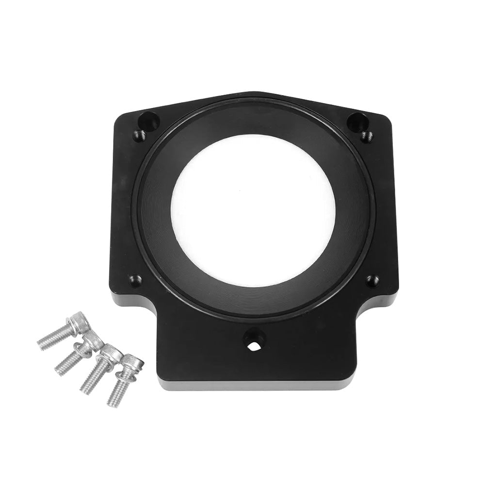 102mm Manifold Throttle Body Spacer Adapter Suitable For GM LS1 LS2 LS6 Engines Black - Frazy's Auto Parts