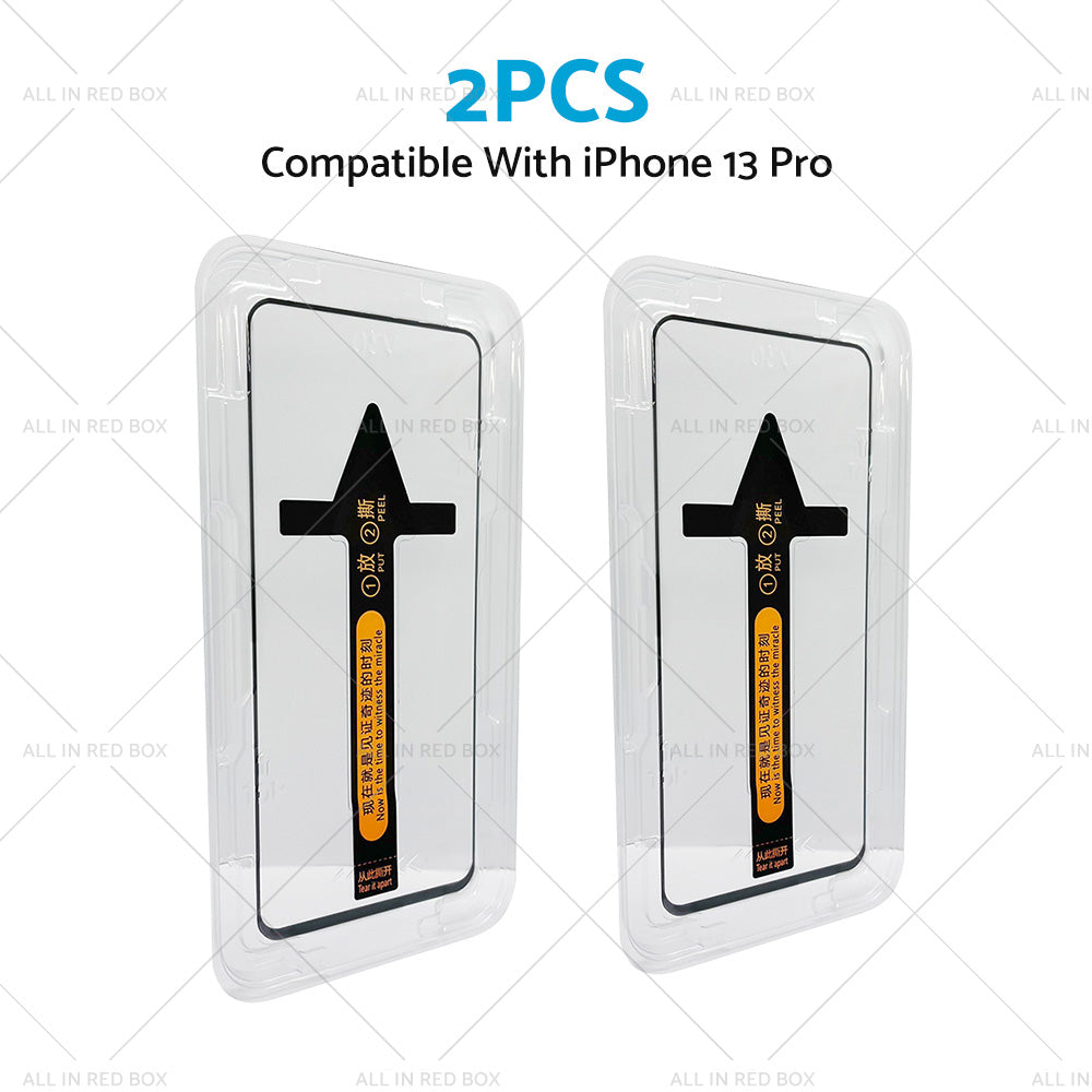2PCS Screen Protector Tempered Glass Suitable For iPhone 13 Pro Max-3