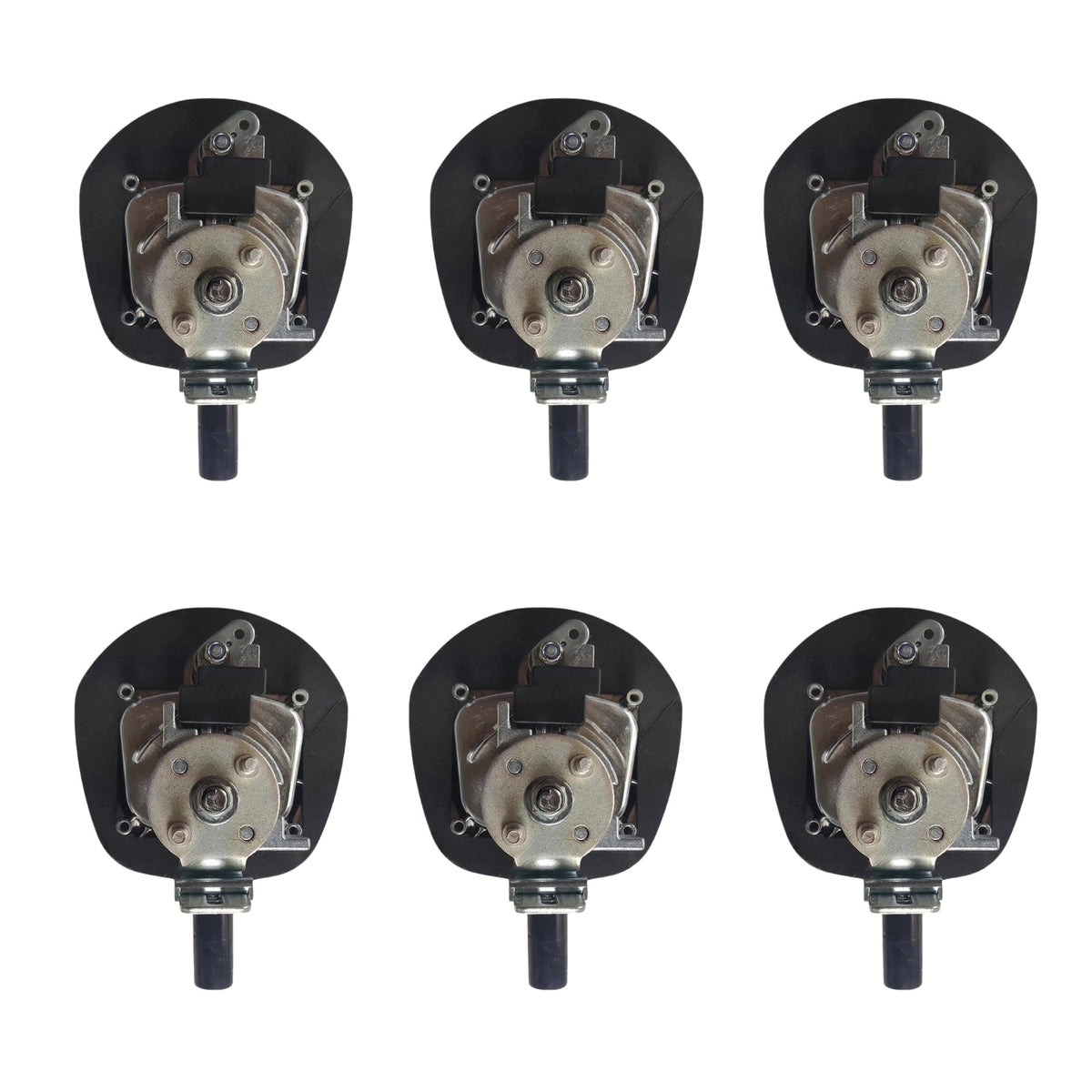 6x Chrome Power Operated Recessed Folding Whale Tail T-Lock Handle Set Suitable For Toolbox-4