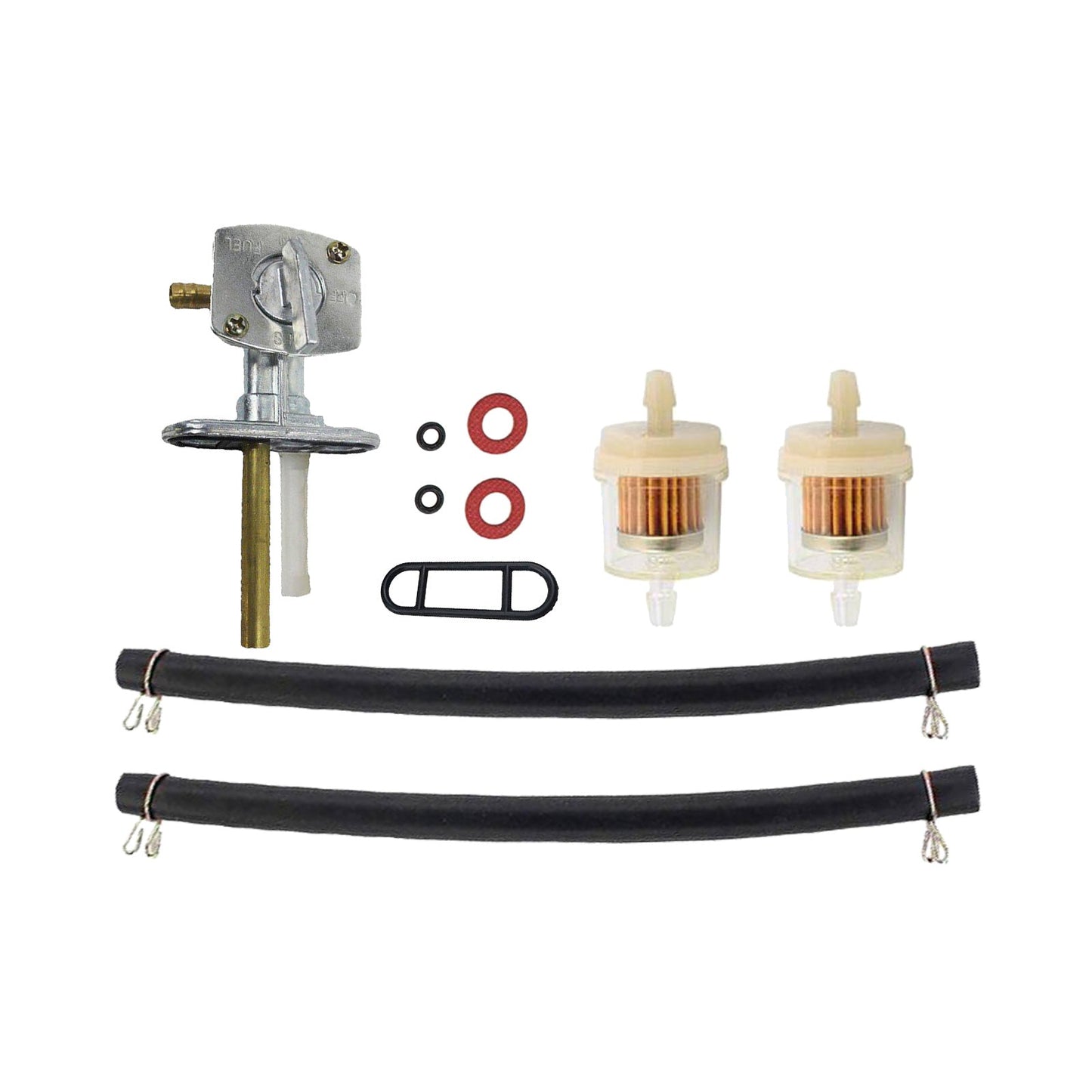 Fuel Valve Switch Petcock 5/16 Inch Suitable For Kawasaki VN1500 / KL650 / Bayou300 and Suzuki DR200-1