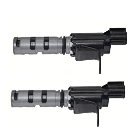 Pair Intake Exhaust VVT Solenoid Suitable for Toyota Tacoma 2015–2021 2.7L-0