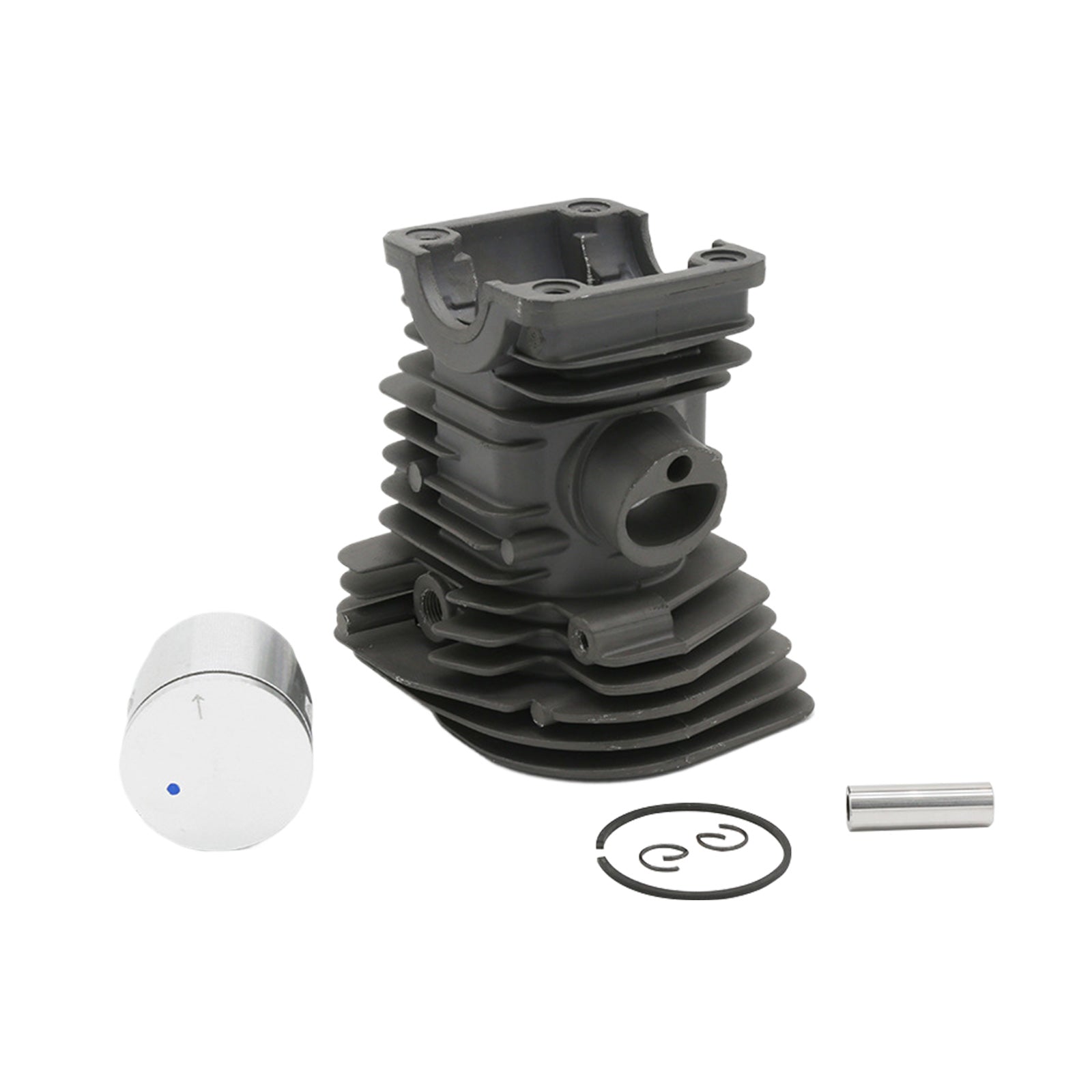 42mm Cylinder Head  and  Piston Pin Ring Kit Suitable for Husqvarna 345 340 Chainsaw-4