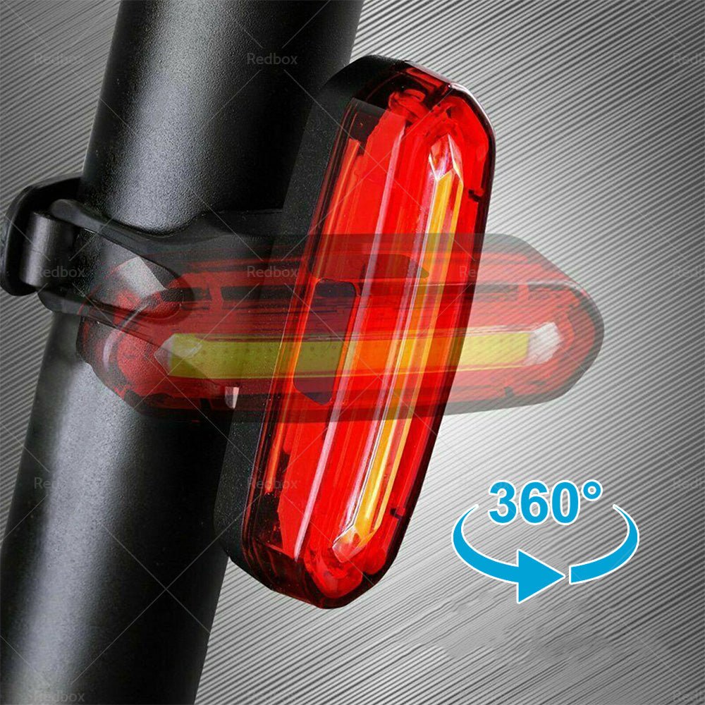 120 Lumens LED Bike Tail Light USB Rechargeable Powerful Bicycle Rear Light - Frazy's Auto Parts