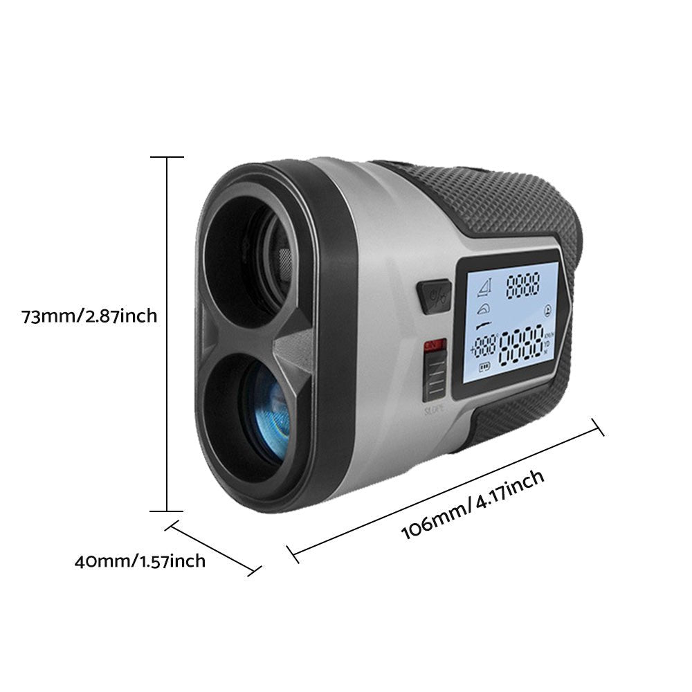 1200M Laser Golf Range Finder With Slope On/Off, LCD Display & Vibration - Frazy's Auto Parts