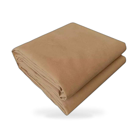 200x400cm Heavy Duty Canvas Tarp Waterproof UV Resistant Tan - Suitable for Car-0