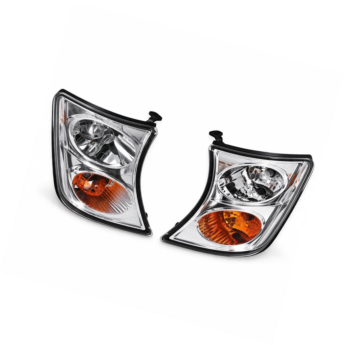 Corner Lamp Chrome Set Suitable for Toyota Hiace Quantum Regius 2005-2019-1