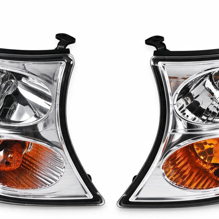Corner Lamp Chrome Set Suitable for Toyota Hiace Quantum Regius 2005-2019-3