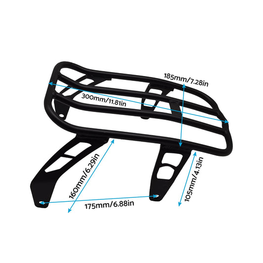 Motorcycle Rear Solo Luggage Rack Suitable For Indian Scout Bobber Twenty Sixty-0