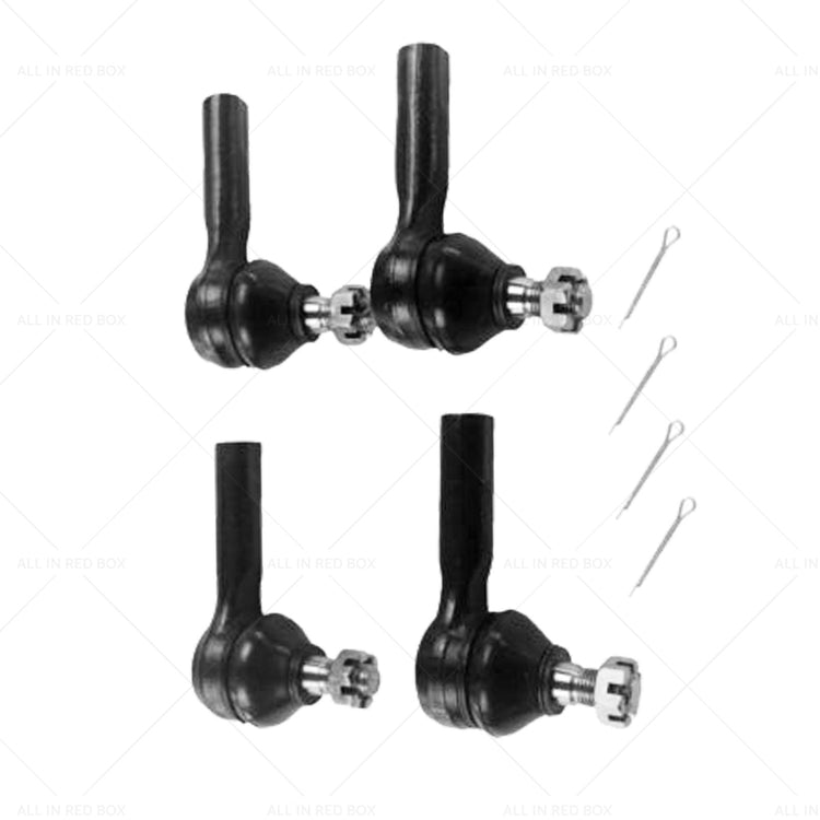 4X Inner Outer Tie Rod End Set Suitable For Nissan D22 Navara 4x4 Ute 4/97-11/05-0