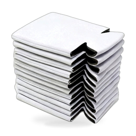 10x Foldable Insulated Beer Can Cooler Sleeve Covers Suitable for Reusable Drink-0