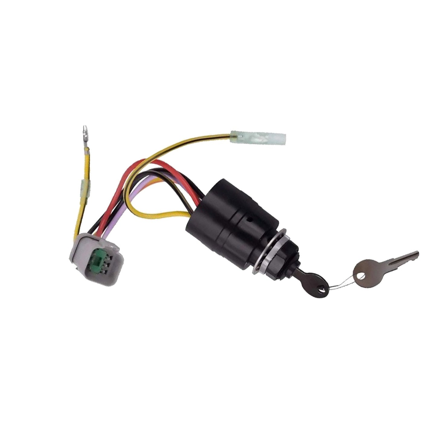 129572 Boat Ignition Switch w/ Keys Suitable For Universal Marine Tracking Vessels - Frazy's Auto Parts