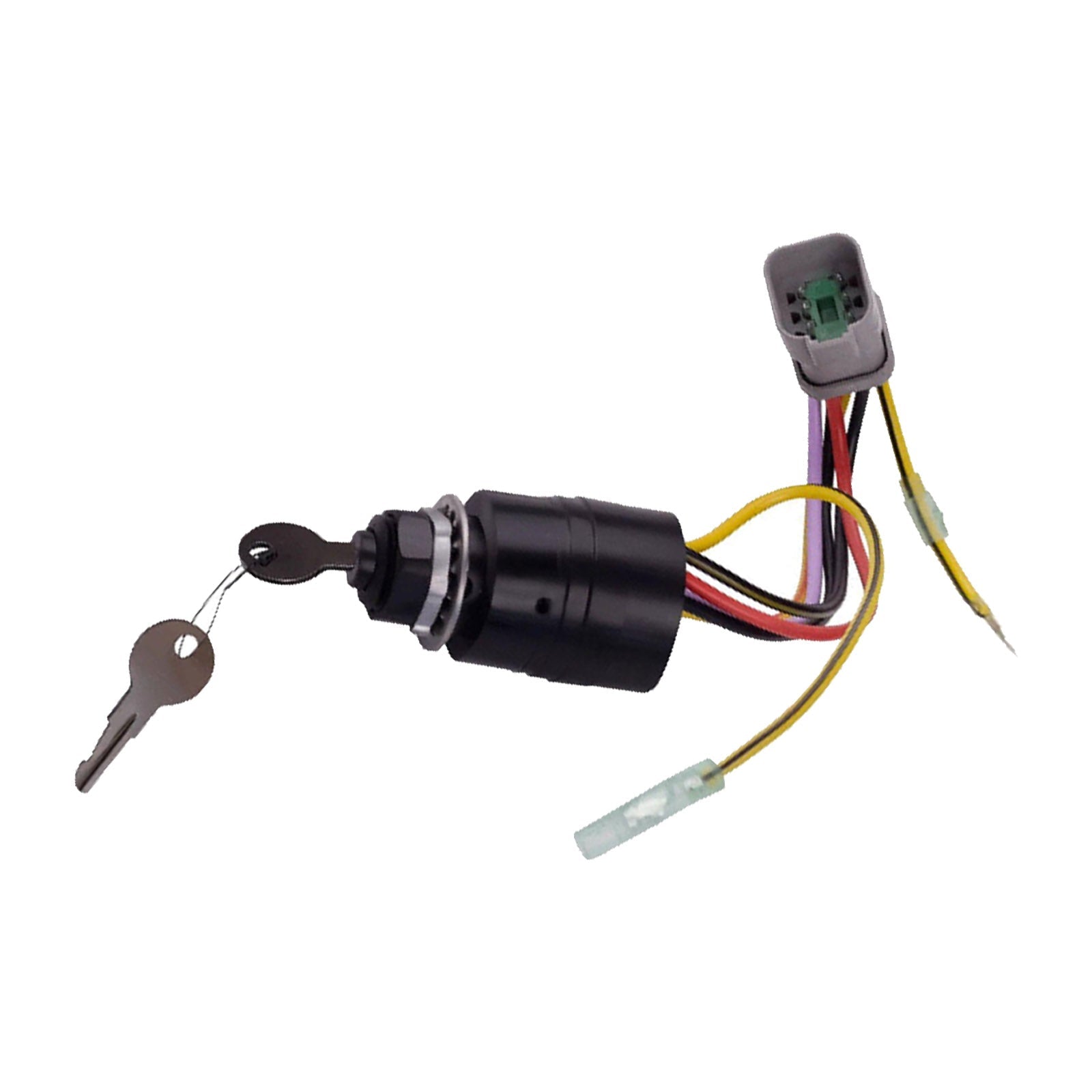 129572 Boat Ignition Switch w/ Keys Suitable For Universal Marine Tracking Vessels - Frazy's Auto Parts