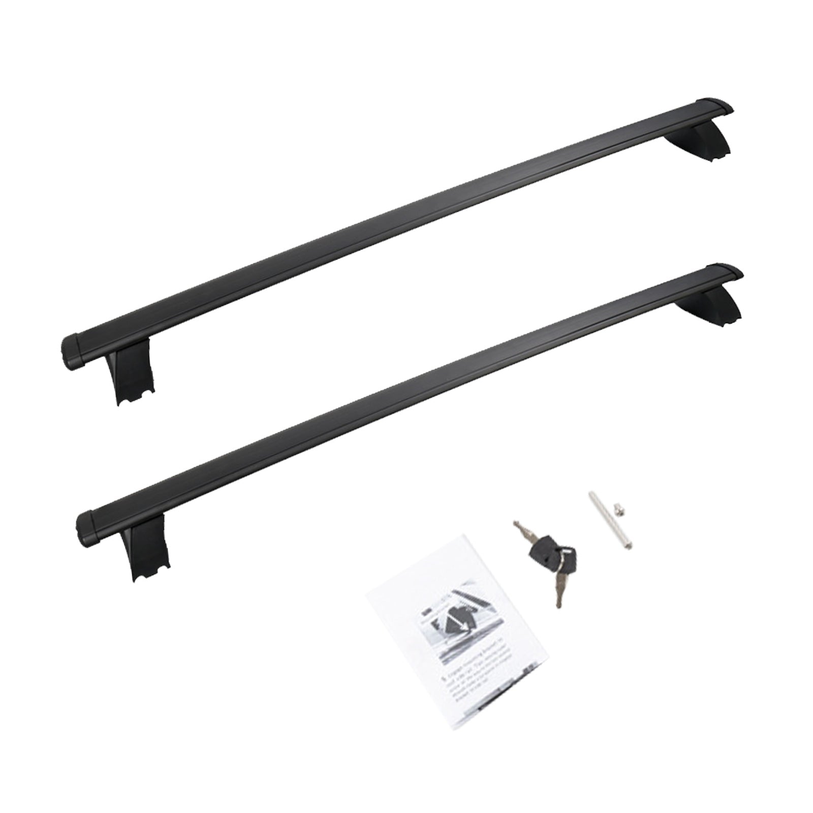 2x Cross Bar Roof Rack Suitable For Jeep Grand Cherokee 2011-2021 with 2 Keys-2