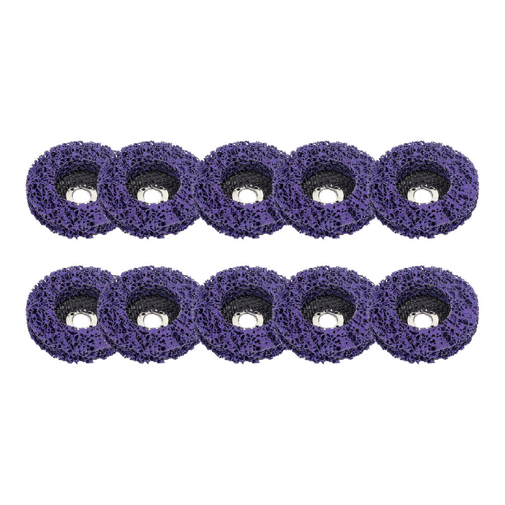 10x 4'' Poly Strip Disc Paint Stripping Wheel Abrasive Discs Suitable for Grinder-1
