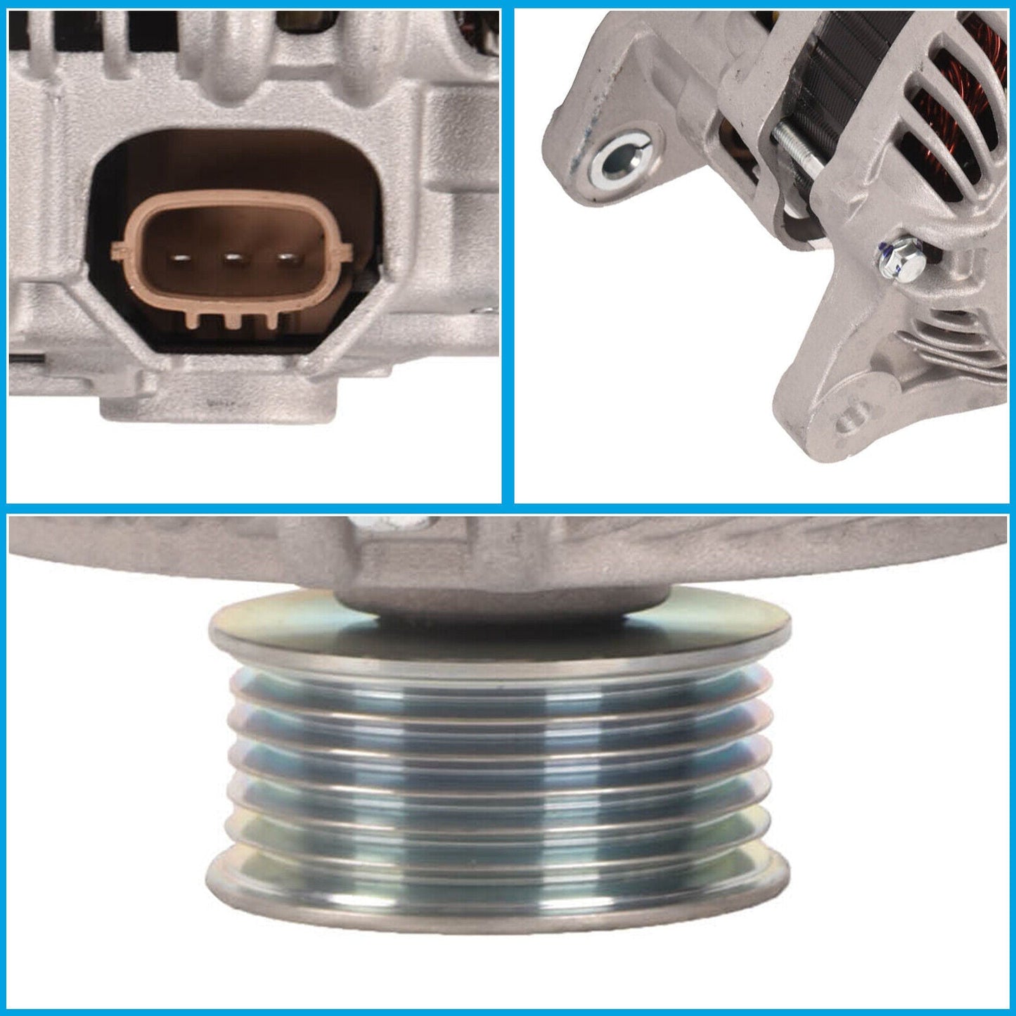 12V 110A Alternator Suitable For Subaru Forester SG9 2003 - 2017 EJ253 2.5L Petrol - Frazy's Auto Parts