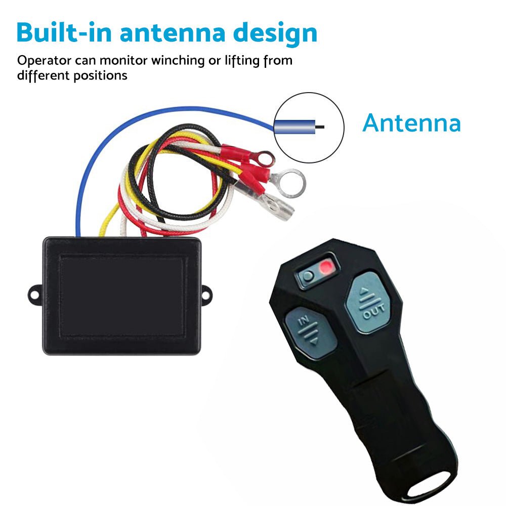 12V Wireless Winch Remote Control Handset Switch Suitable For Off Roaders Truck - Frazy's Auto Parts