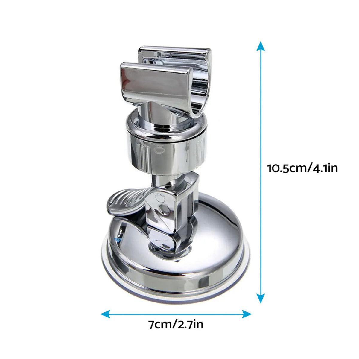 1/2x Adjustable Suction Bracket Suitable For Shower Head Handset Wall Mount - Frazy's Auto Parts