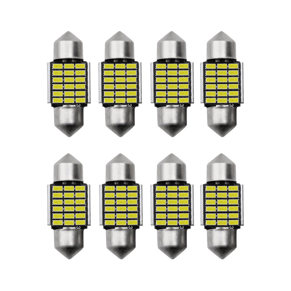 12x Interior LED Light Upgrade Kit Suitable For Toyota Landcruiser Prado 150 Series - Frazy's Auto Parts