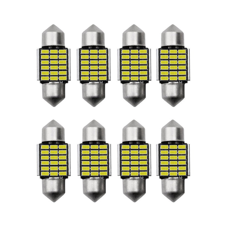 12x Interior LED Light Upgrade Kit Suitable For Toyota Landcruiser Prado 150 Series - Frazy's Auto Parts
