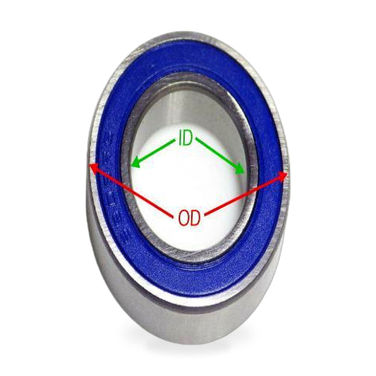 1/10x 5x8x2.5mm Bearings PTFE Rubber Seals RC 2728 4606 5114 1213 B020 MR85-2RS-0