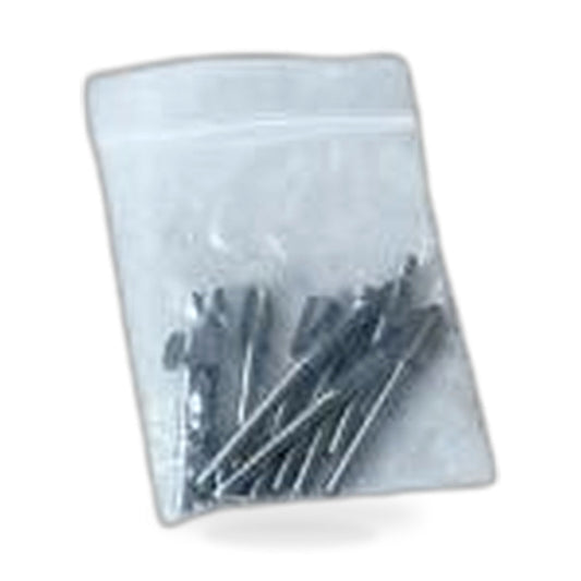 Set of 10 3mm Titanium Mini HSS Router Bits Trimmer Shank Suitable for Electric-0