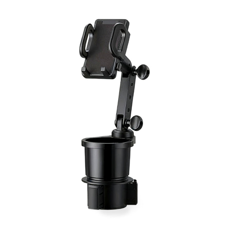 2-in-1 Universal Car Cup Holder Phone & GPS Mount Suitable for Adjustable 360 An-0