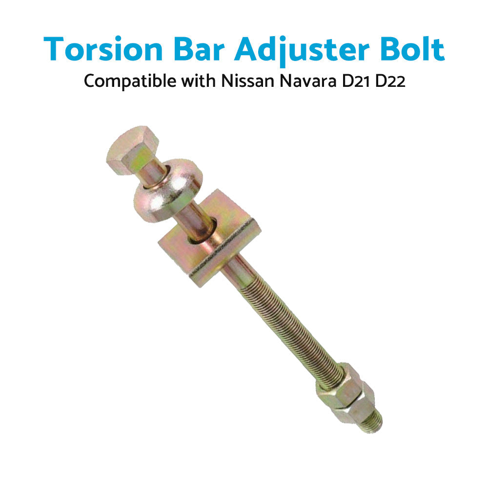 Torsion Bar Adjuster Bolt With Nut Suitable For Nissan Navara D21 D22 4WD RWD-3
