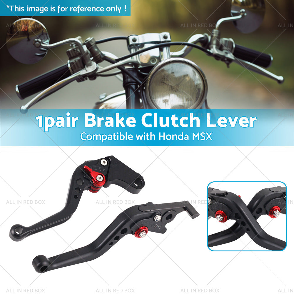 Short Brake Clutch Levers Suitable For Honda MSX 125 Grom MSX 125 SF 2013-2023-2