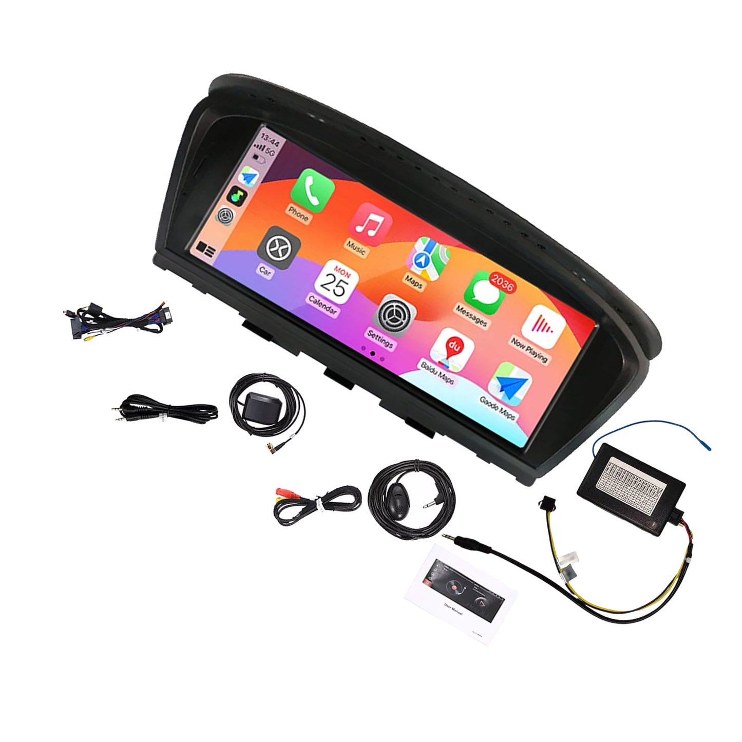 8.8" In-Dash Units Android 14 GPS Stereo Suitable For BMW E60 E90 CIC System-1