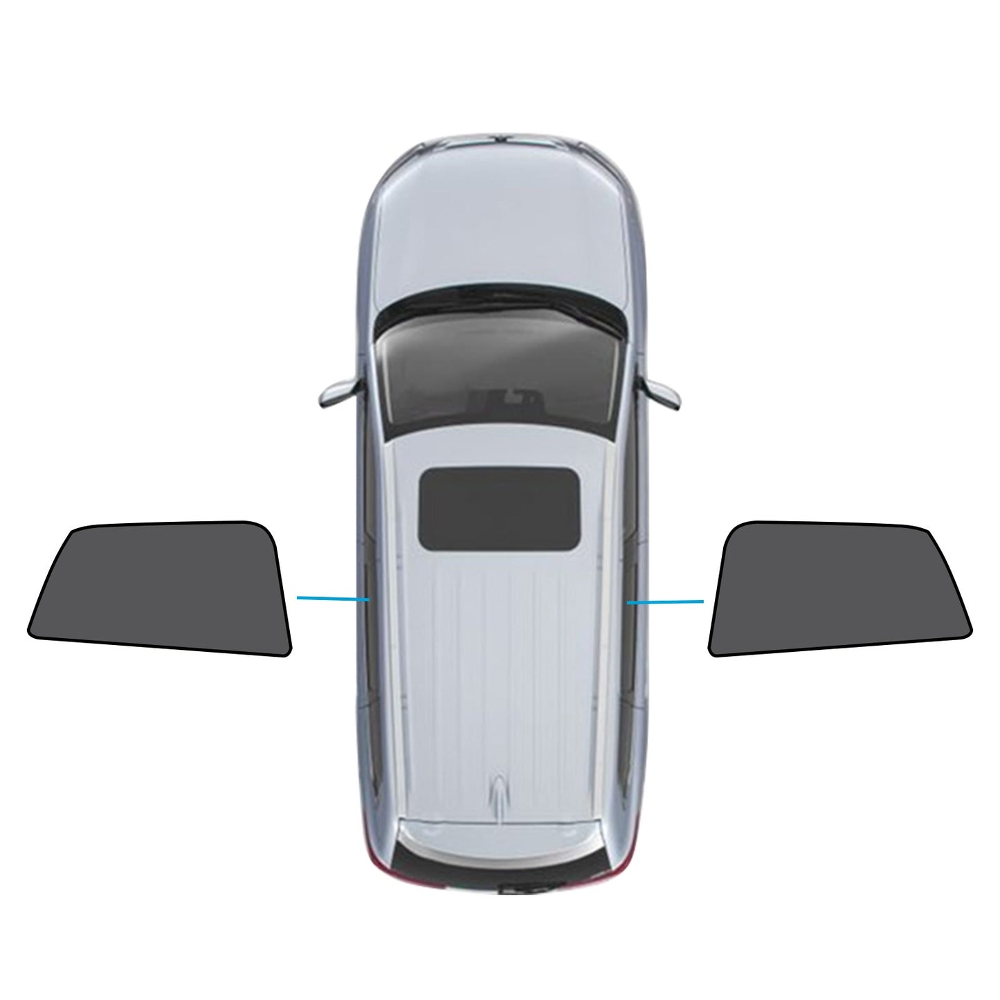Car Window Magnetic Mesh Sun Blind Shades Front & Rear Suitable For BMW X1 E84 2010-2015-2