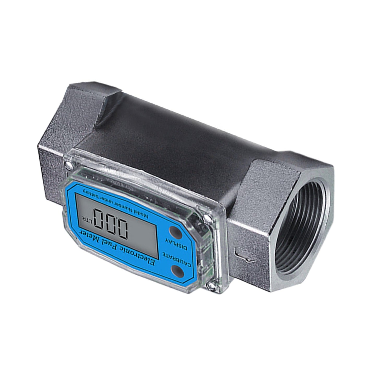 1.5 inch Digital Turbine Diesel Water Fuel Flow Meter Oval Gear Gauge - Frazy's Auto Parts