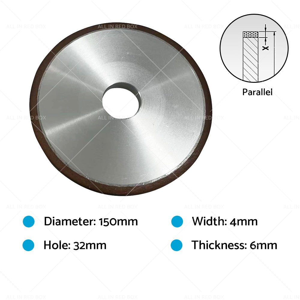 150mm Diamond Wheel Disc Suitable For Chainsaw Sharpener 3/8lp 325 3/8 404 Carbide chain - Frazy's Auto Parts