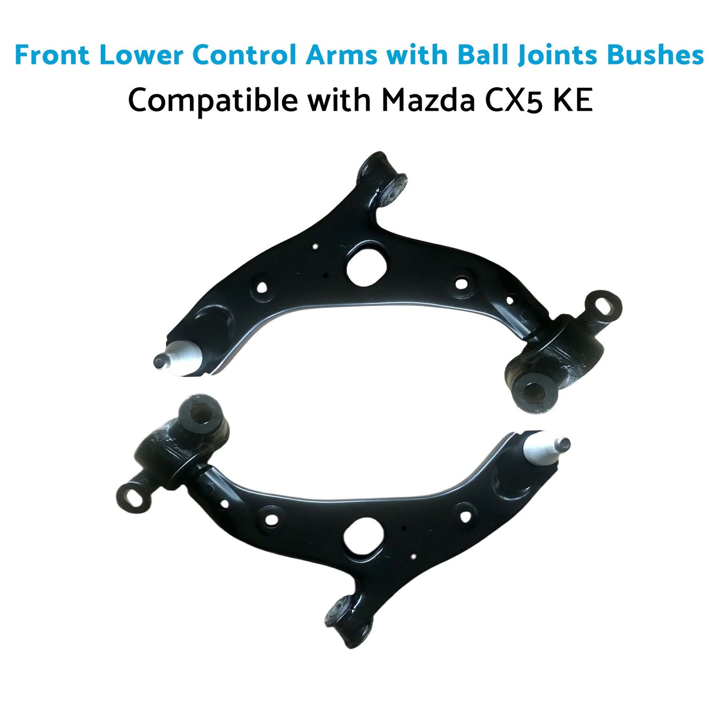 Front Lower Control Arms with Ball Joints Bushes Suitable for Mazda CX5 KE 12-17-1