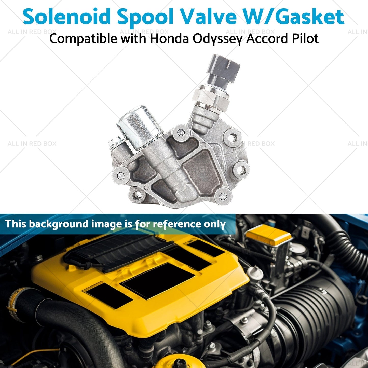 15810 - RKB - J01 Solenoid Spool Valve W or Gasket Suitable for Honda Odyssey 05 - 07 - Frazy's Auto Parts