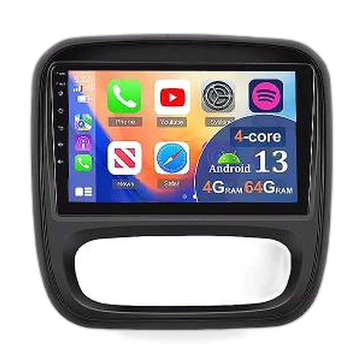 CarPlay 64G Android 13 Car Stereo GPS Radio Suitable for Vauxhall Vivaro B 14-19-0