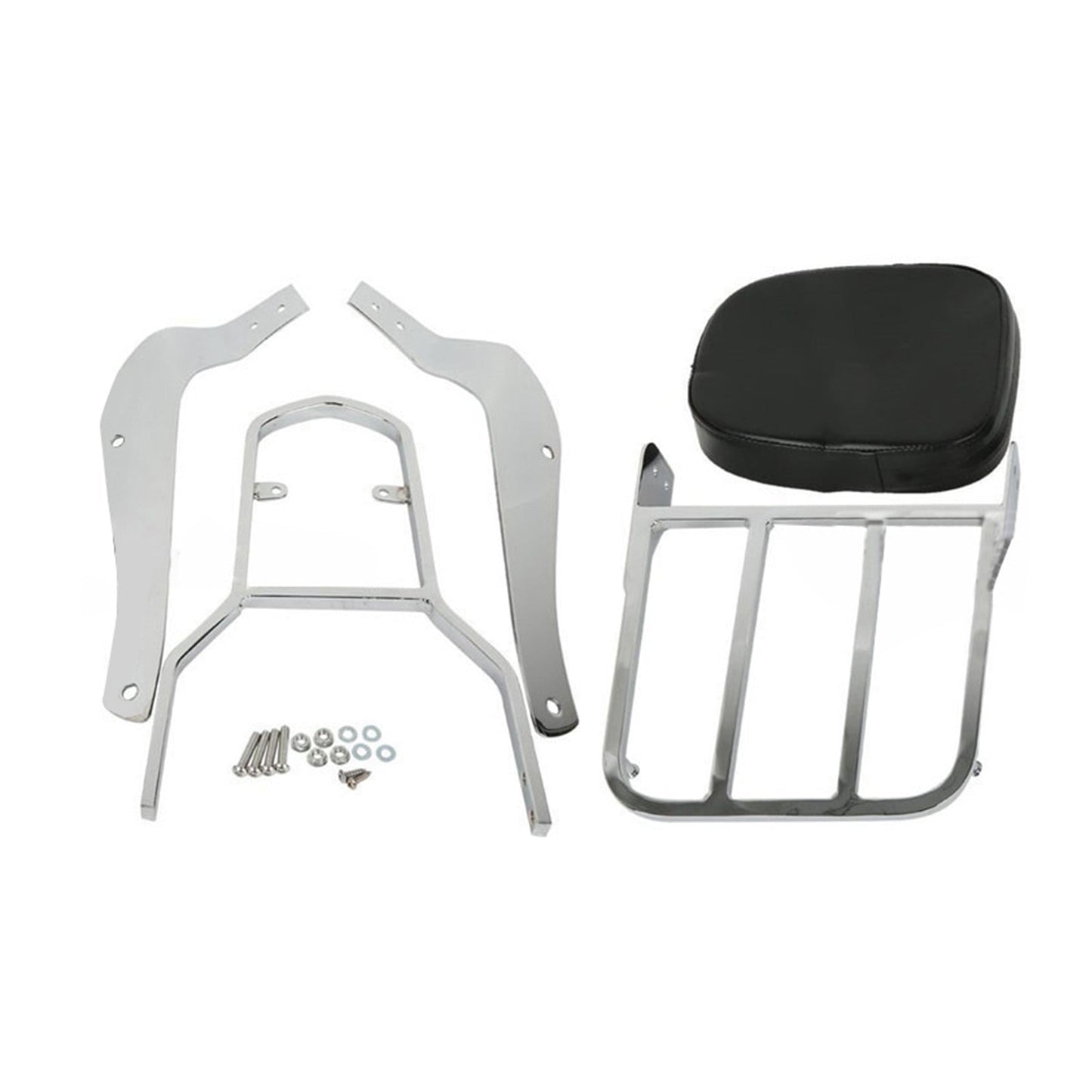 Backrest Sissy Bar W  Luggage Rack Suitable For Suzuki Boulevard C50 2005-2011-3