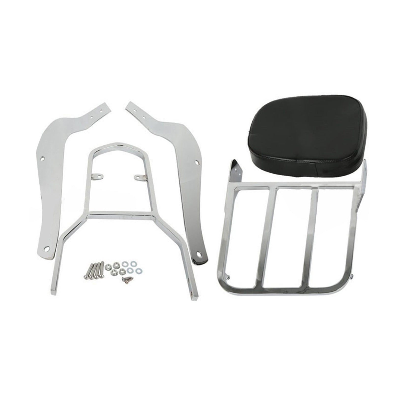 Backrest Sissy Bar W  Luggage Rack Suitable For Suzuki Boulevard C50 2005-2011-3