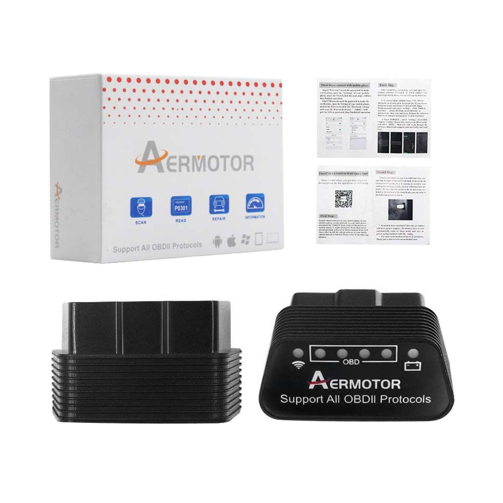 ELM327 WiFi OBD2 Car Diagnostics Scanner Code Reader Suitable For iOS / Android Devices-0