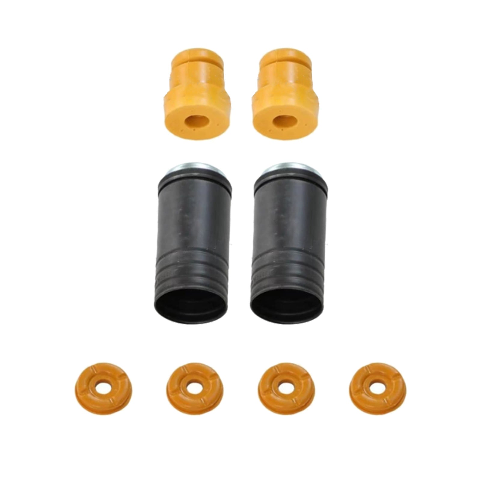 Pair Rear Bushing Bump Stop & Dust Cover Suitable For X5 E70 X6 E7133526776557-1