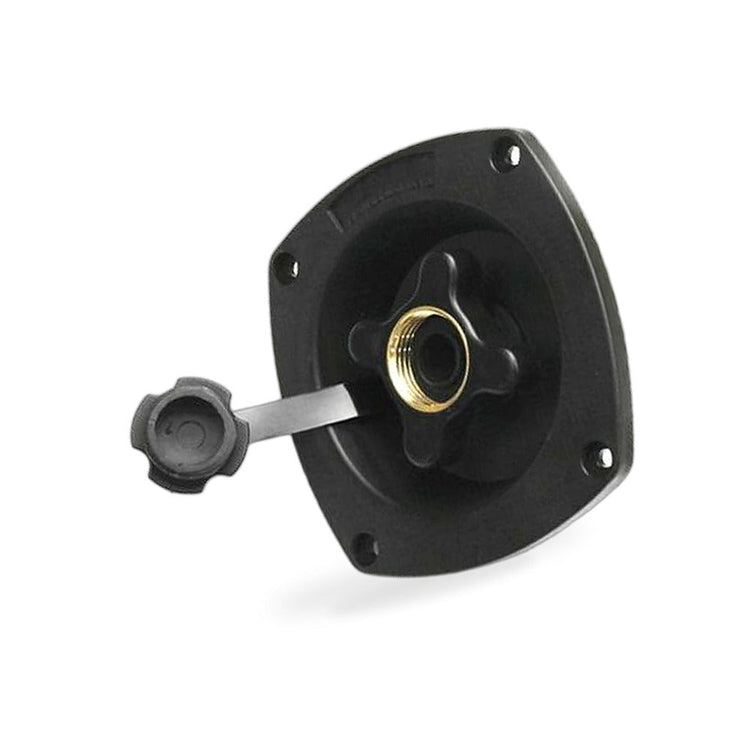 Caravan RV Black Mains Water Inlet With Pressure Regulator Filler Entry-2