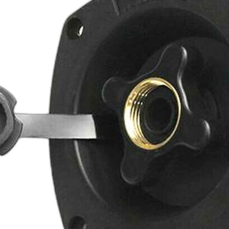 Caravan RV Black Mains Water Inlet With Pressure Regulator Filler Entry-3