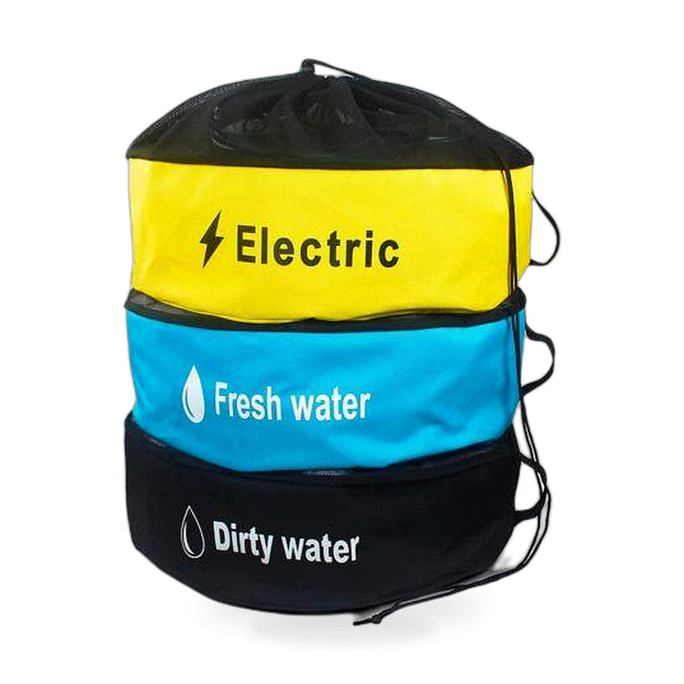 Hose Bag Storage Suitable for Caravan Camping RV 3 Pack-0