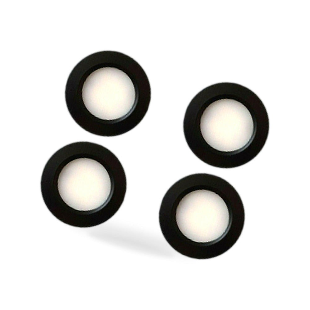 12V Spot Lights Dimmable Caravan Boat Black Downlight Warm White AU New-3