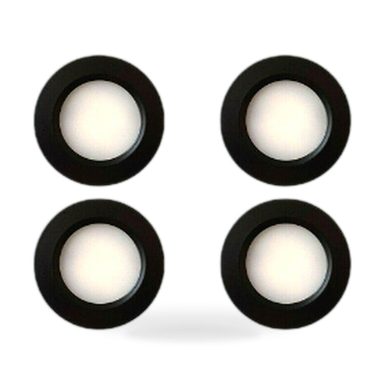 12V Spot Lights Dimmable Caravan Boat Black Downlight Warm White AU New-0