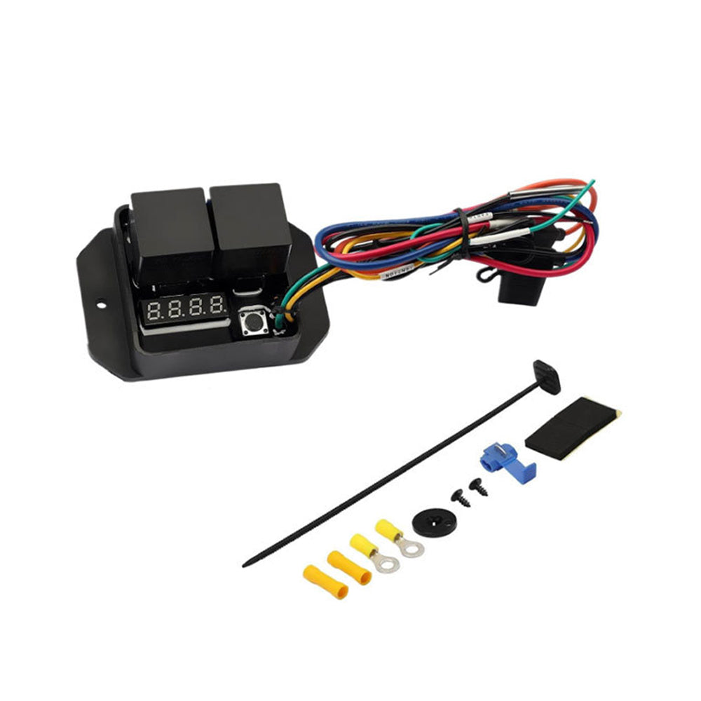 Electronic Thermatic Radiator Fan Controller Switch 12V Digital 0444 Digital-2