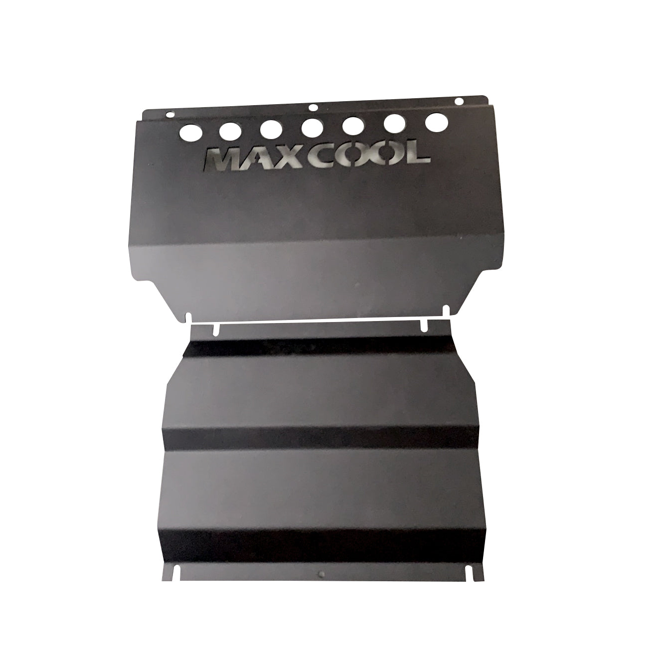 4mm Black Bash Plate Suitable For Mitsubishi Triton ML / MN 2006-2015 Underbody Steel Front Sump Guard-0