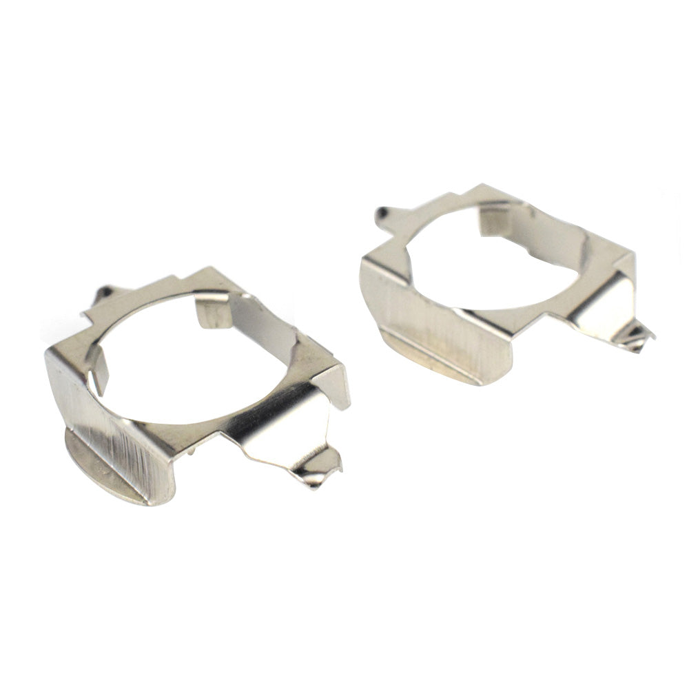 1 Pair LED Headlight H7 Clip Adapter Holder Suitable For Toyota Camry & Mercedes-Benz-0